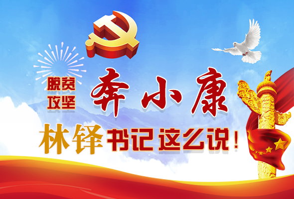 長(zhǎng)圖|脫貧奔小康，林鐸書記這么說！