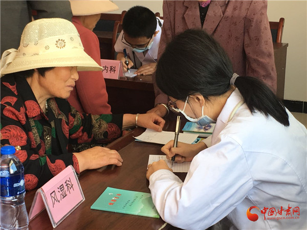 共青團(tuán)蘭州市委開展“志愿扶貧·醫(yī)療入戶”幫扶困境青少年家庭義診活動(dòng)