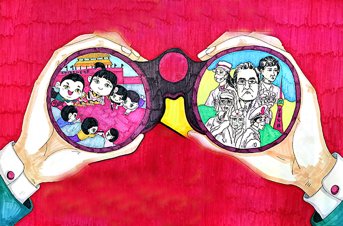 蘭州市第三屆青少年社會(huì)主義核心價(jià)值觀主題動(dòng)漫設(shè)計(jì)作品征集評(píng)選展示（漫畫(huà)插畫(huà) 二十八）