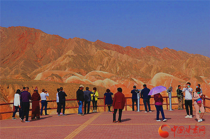河西春光美！張掖丹霞大景區(qū)2月游客接待量大幅提升
