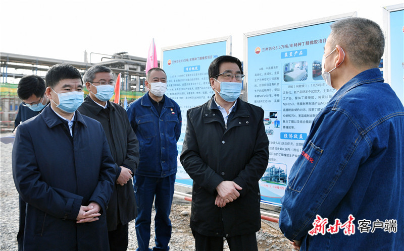 【快訊】林鐸在蘭州市調(diào)研重大項(xiàng)目建設(shè)