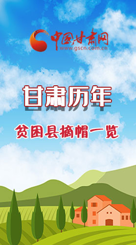 長(zhǎng)圖|75→0，一圖回顧甘肅貧困縣摘帽時(shí)間