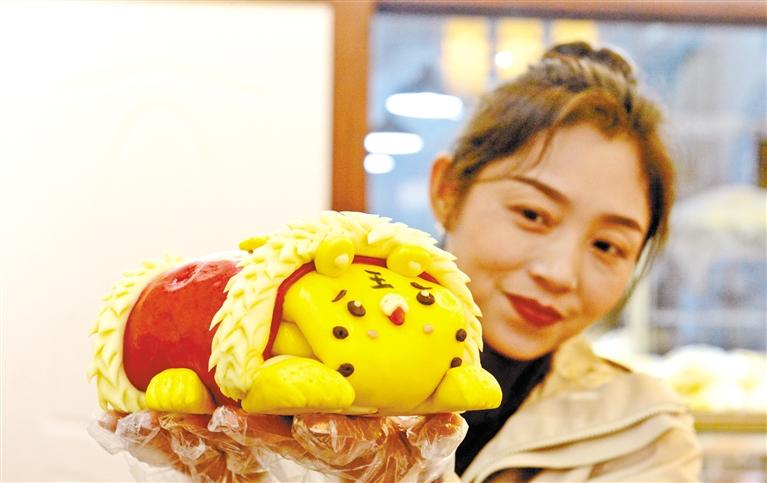 小老虎花餑餑，你舍得吃嗎？