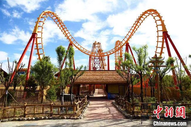 圖為嘉峪關(guān)方特歡樂世界。(資料圖) 趙海宏 攝