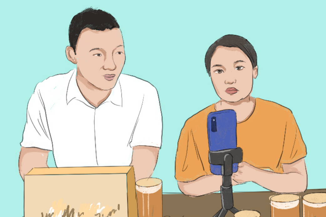 手繪|攢勁！閃閃發(fā)光的up青年