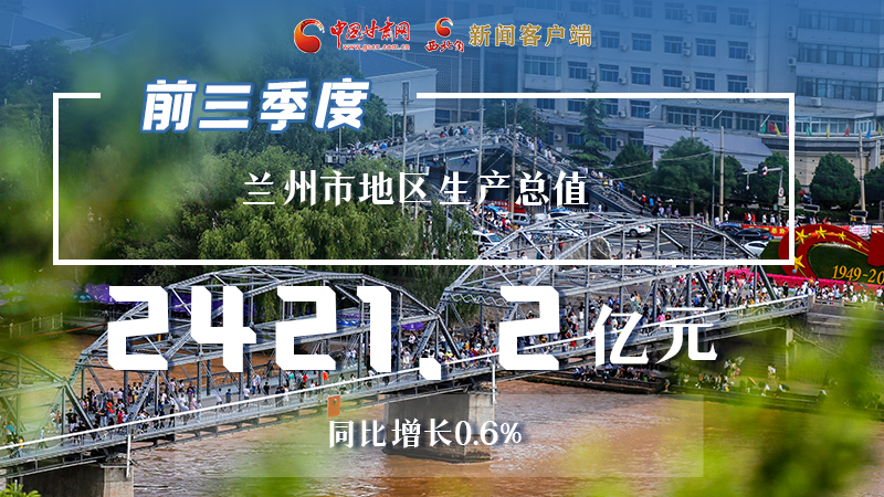 海報(bào)|穩(wěn)中有進(jìn)，蘭州市前三季度進(jìn)度條這樣刷新！