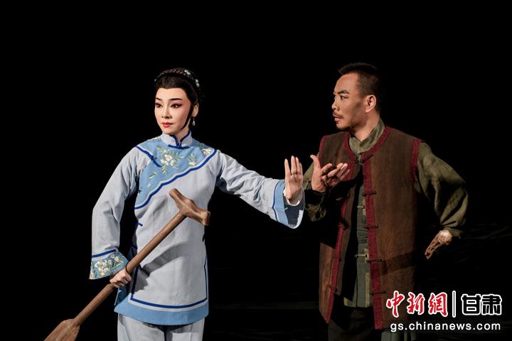 圖為演出劇照。甘肅省隴劇院供圖