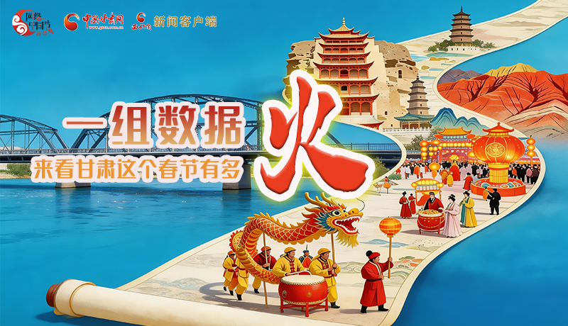 海報(bào)｜一組數(shù)據(jù)，來看甘肅這個春節(jié)有多火
