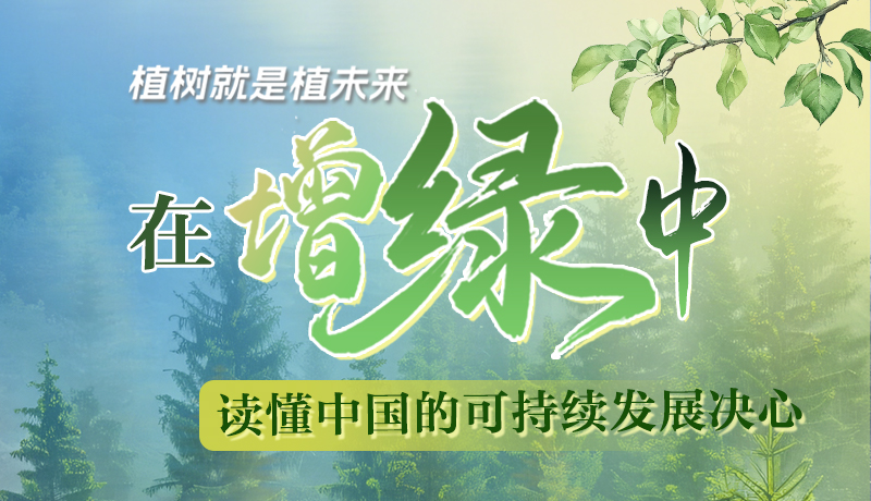 【理響中國(guó) 話隴點(diǎn)睛】植樹(shù)就是植未來(lái)，在增綠中讀懂中國(guó)的可持續(xù)發(fā)展決心