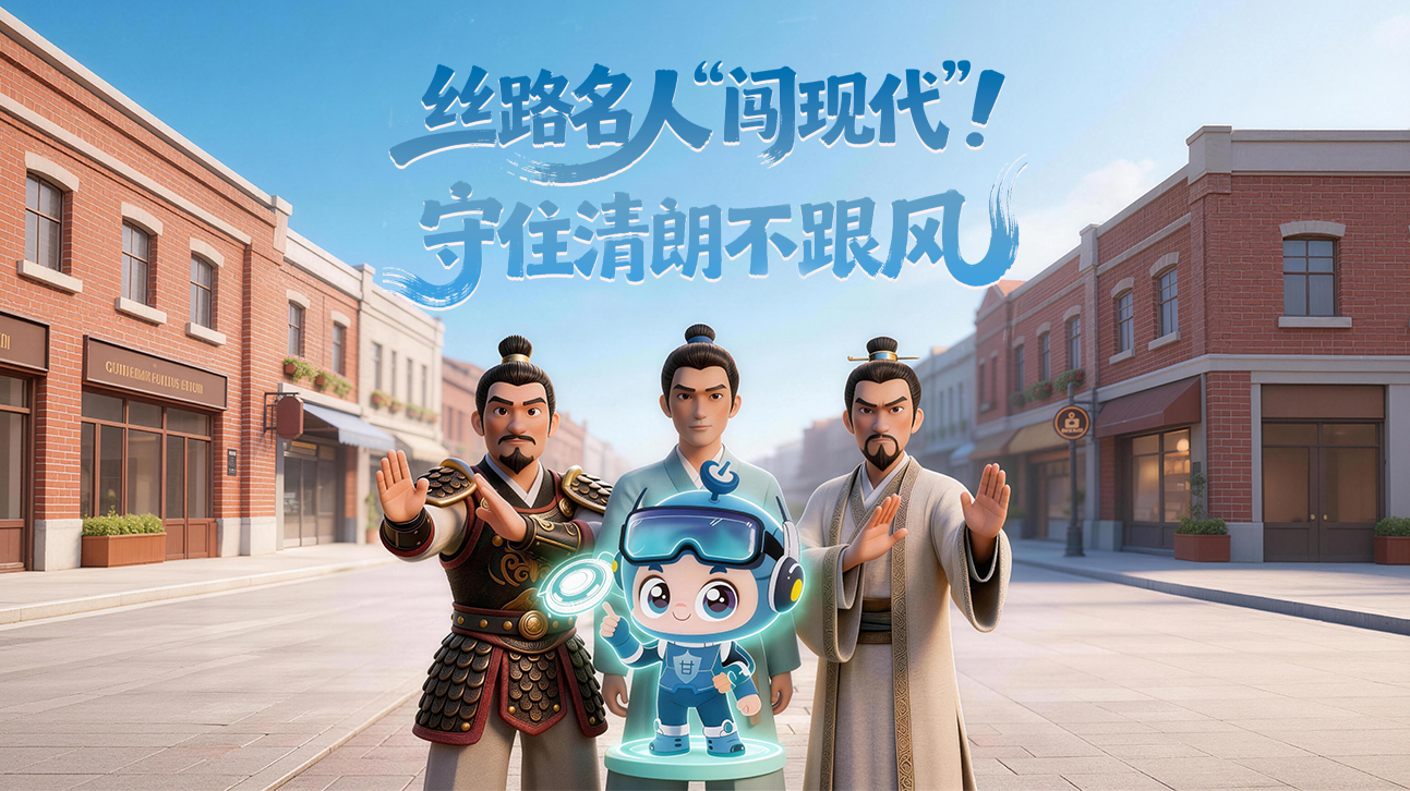 AI短視頻|絲路名人“闖現(xiàn)代”！守住清朗不跟風(fēng)