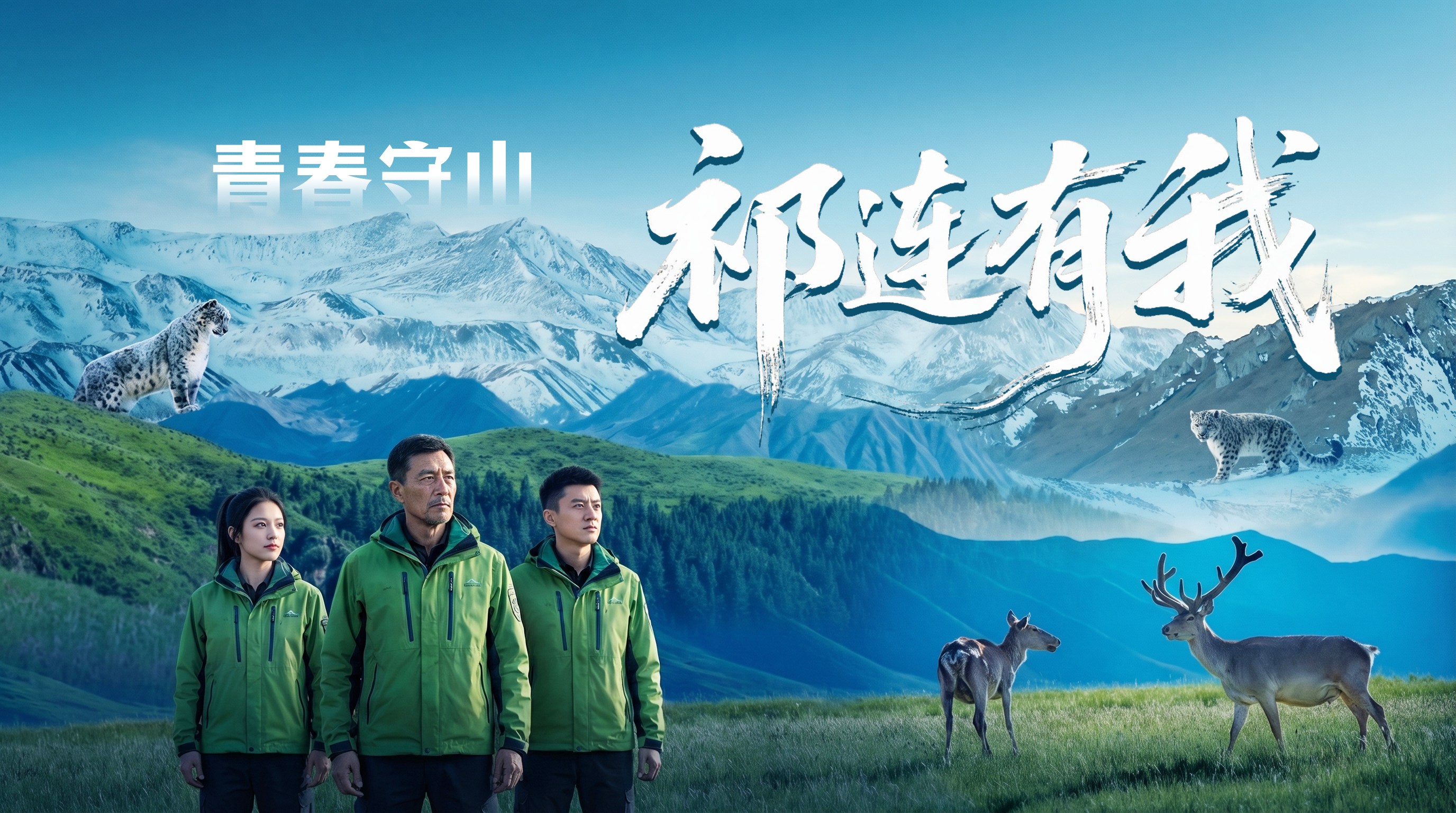 青春華章 絲路逐光·AIGC視頻|青春守山·祁連有我