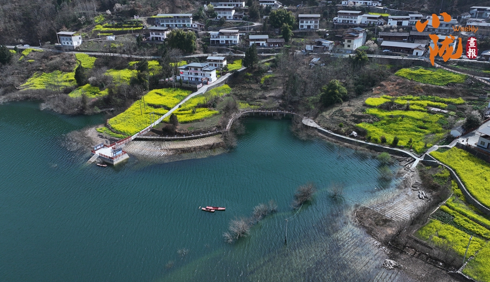 【小隴畫(huà)報(bào)·500期】文縣：一灣碧水千重粉 文縣美景入畫(huà)來(lái)